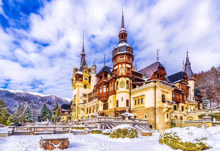 1-Day Minivan Tour 3 Castles: Peles, Wednesday & Dracula’s - Bran Castle: the Dracula finale