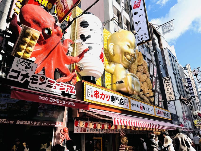1-Day walking tour in Osaka:Castle, temples and Ukiyoe - Shinsaibashi and Osaka’s long shopping tradition