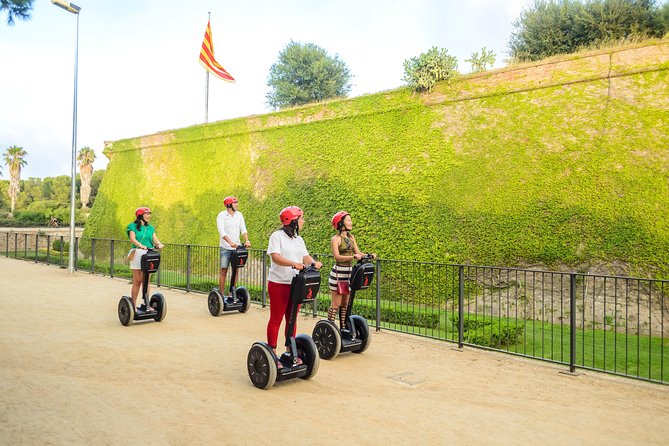2hr Montjuïc Castle Segway Tour - Olympic Barcelona at the municipal pool