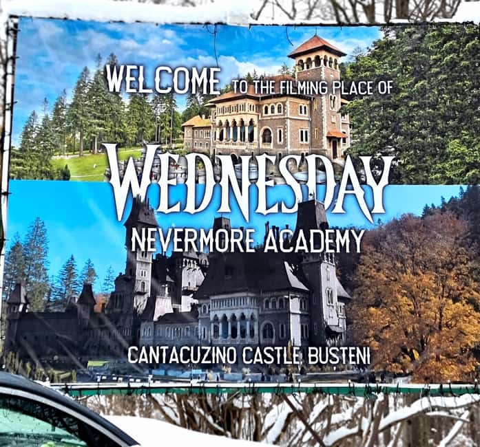 3 Castle Bucharest: Dracula Castle, Wednesday & Peles Castle - Starting from central Bucharest