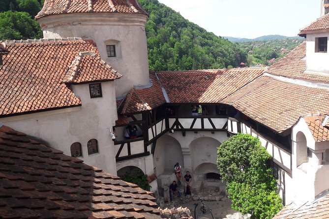 3-Castle: Peles,Bran,Rasnov,Sinaia Monastery from Brasov w pickup - Cantacuzino Castle: the current replacement