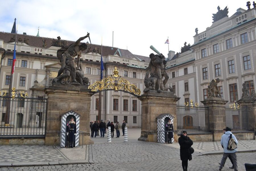 3-Hour Prague Castle & Interiors Tour - Walking Down Toward Lesser Town