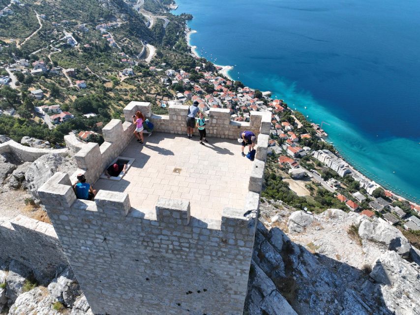 3-Hour Via-Ferrata Adventure in Fortica Fortress - Climbing above Omiš on a steel safety line