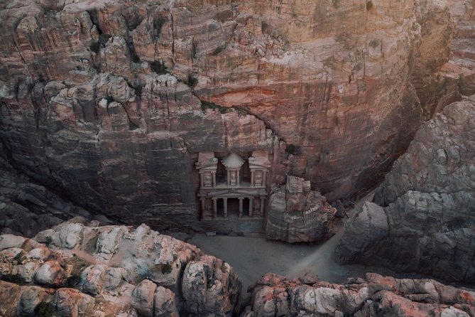6 Day Tour: Amman Petra Jerash Baptism Site Karak Castle Wadi Rum Red & Dead Sea - Day 4: Petra by day, Wadi Rum by sunset