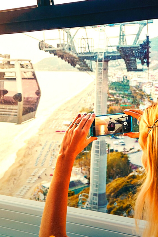 Alanya 4-Hour City Tour: Castle, Cave, & Sunset Panora - Sunset from the observation terrace
