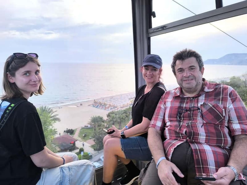 Alanya: All in 1 Mix Tour, Cave, Boat, Cable Car and Castle - One hour along the coast by boat