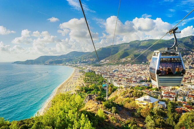 Alanya City Tour, Sunset Paranoma, Alanya Castle and Cable Car - Cleopatra Beach in a Thirty-Minute Window