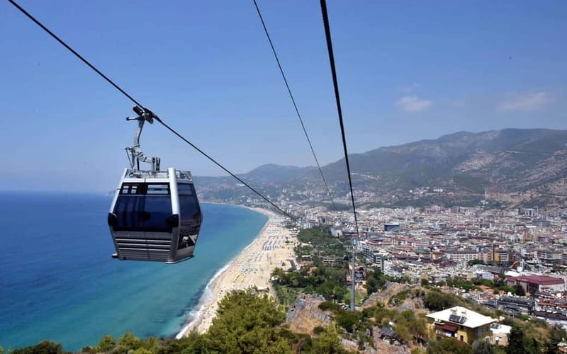 Alanya: Half Day Cable Car, Cave, Terraces&Sunset at Castle - The cable car ride gives you Alanya from above