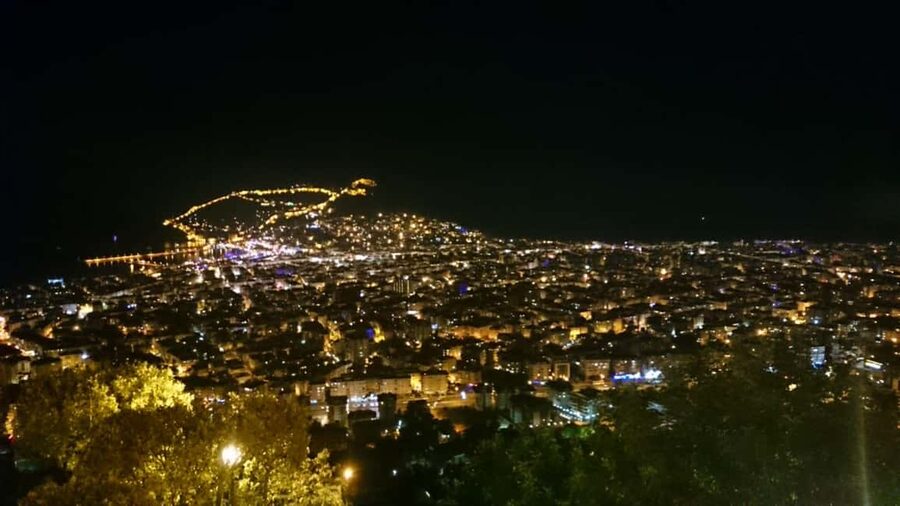 Alanya Night Tour: Castle, Cable Car & Cleopatra Beach - Alanya Panorama gives you the first big view