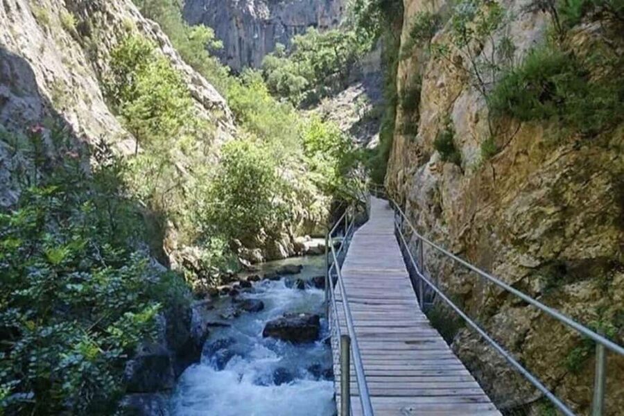 Alanya:Sapadere Canyon, Bazaar,Castle & Cleopatra Beach Tour - Wooden paths, river air, and Taurus Mountain views