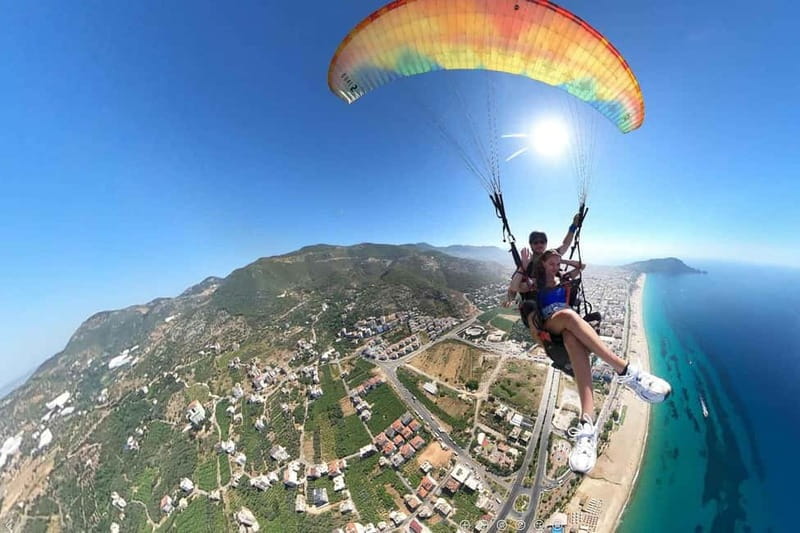Alanya: Tandem Paragliding with Beach and Castle Views - What the 10 to 20 minute flight feels like