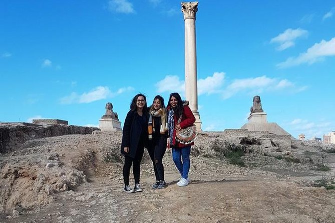 Alexandria Library & Pompeii's Pillar Montazah Palace Citadel of Qaitbay - Montazah Beach and the Sea Along the Corniche