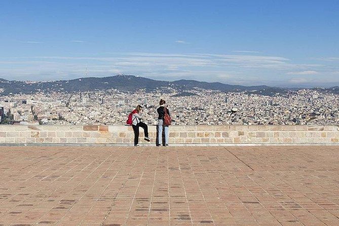 Barcelona Best Views: Old Town and Montjuic Castle Private Tour - Climbing the tower for the 360-degree view
