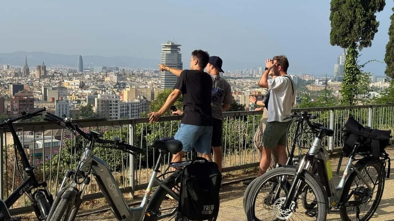 Barcelona: Montjuïc e-bike Adventure with Views and Castle - Key points to know before you book
