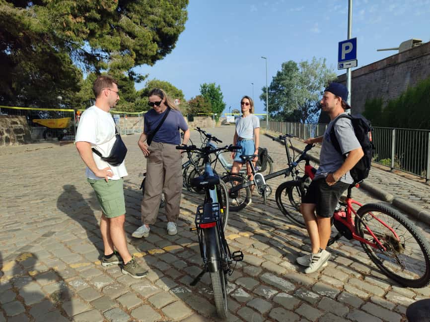Barcelona: Montjuïc e-bike Adventure with Views and Castle - Montjuïc Castle at 173 meters