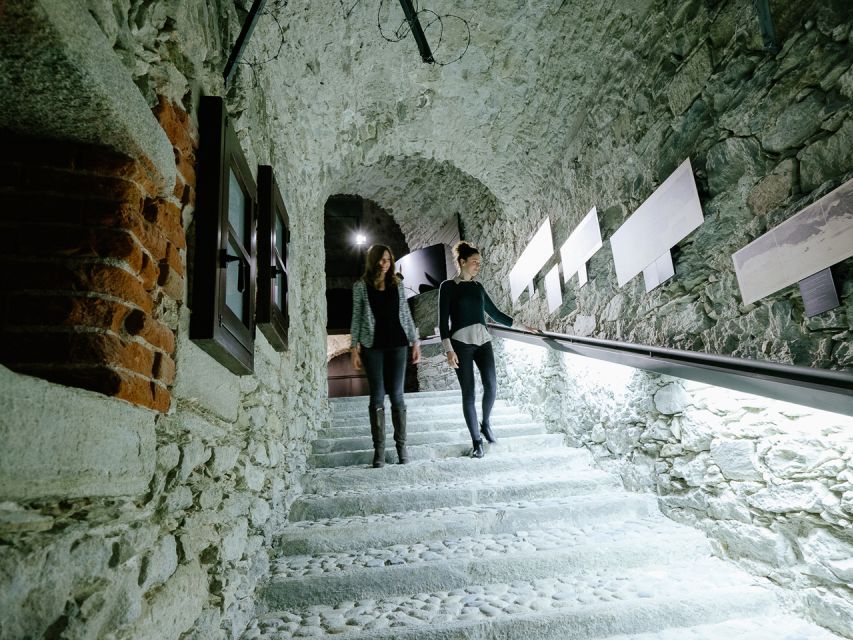 Bard: Fortress Exhibitions and Museums Entrance - Three lifts and a slow climb through the courtyards