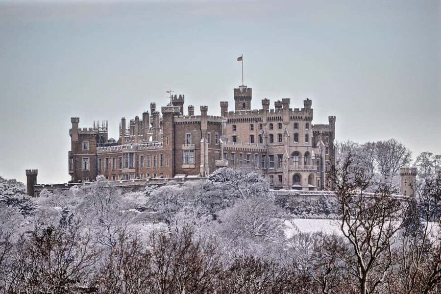Belvoir Castle: Castle, Gardens and Ground Entry - A Regency castle with a television connection