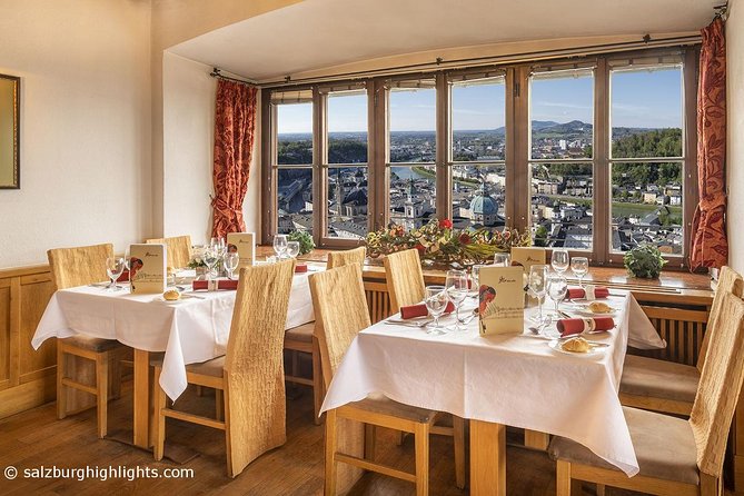 Best of Mozart Concert and Dinner or VIP Dinner at Fortress Hohensalzburg - Cancellation and planning tips