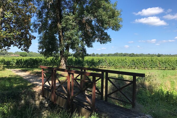 Blending workshop and tour of the chateau - Touring Château Sainte-Barbe before the workshop