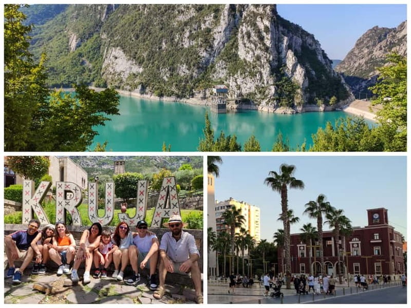 "Bovilla Lake, Kruja Castle & Durrës City Day Trip" - Bovilla Lake and the Gamti trail