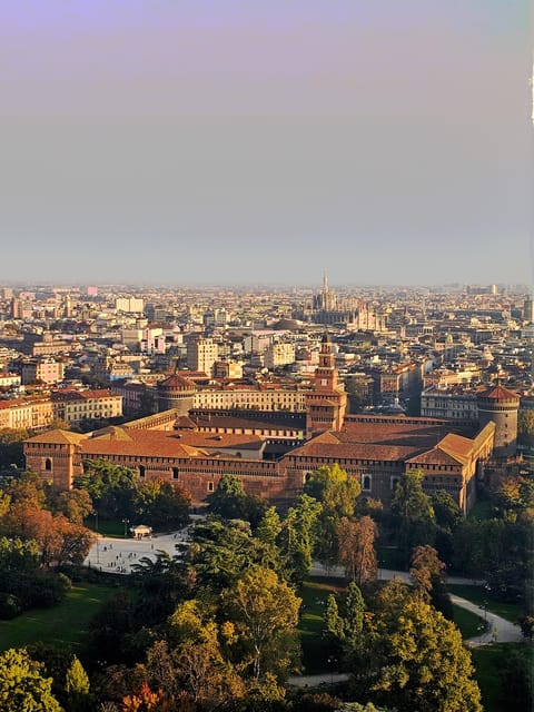 Branca Tower and Sforza Castle Guided Tour - Sempione Park, the green link between two sights