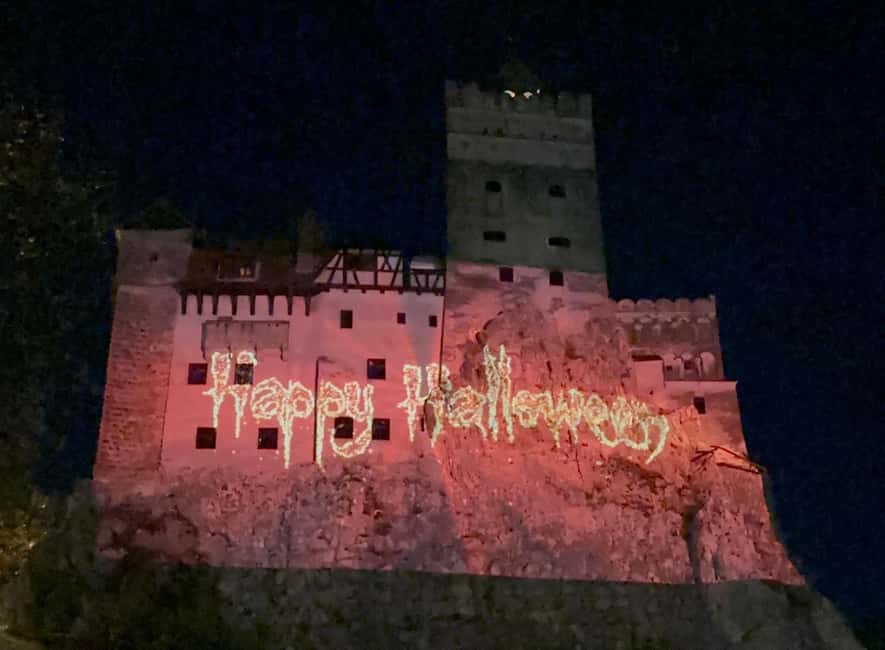 Brasov: Bran Castle Halloween Party & Night Tour + Transport - Bran Castle after dark, the reason to go