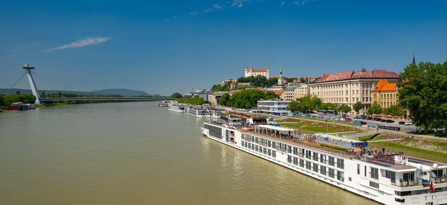 Bratislava: Cruise - Devín Castle Round Trip - The 90-minute cruise upriver