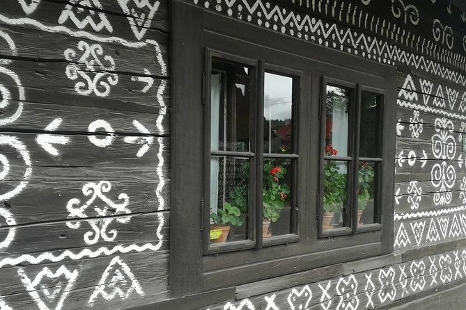 Bratislava Day trip to Bojnice Castle and Cicmany Village - Cicmany’s painted wooden houses