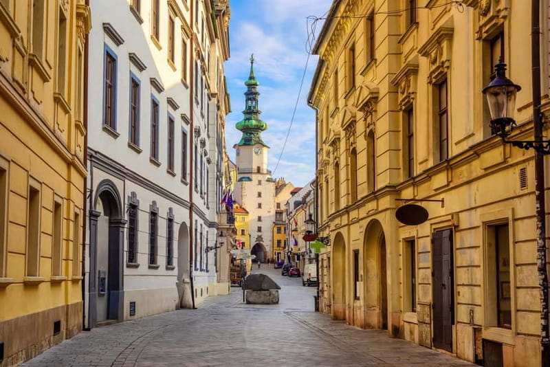 Bratislava Highlights: Old Town & Castle Walking Tour - Main Square and the Old Town’s grand facades