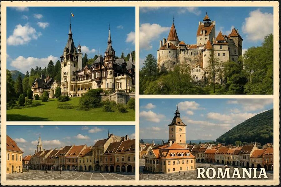 Bucharest: Peles Castle, Bran Castle & Brasov Day Trip - Peles Castle and the royal world of Sinaia