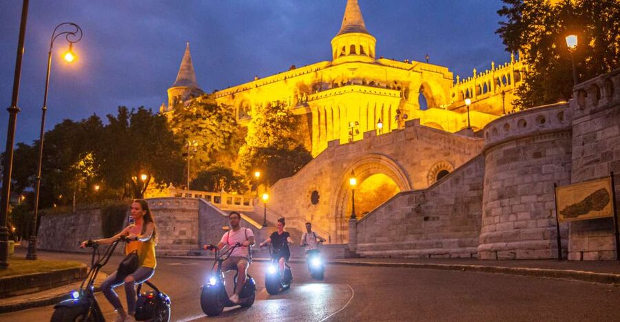 Budapest: Buda Castle E-Scooter Evening Tour - Key things to know before you book