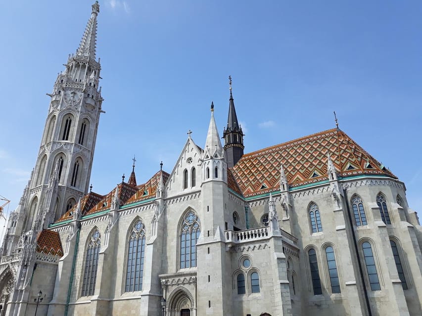 Budapest: Buda Castle Walking Tour & Folk Music Performance - Fisherman’s Bastion and wide views over Pest
