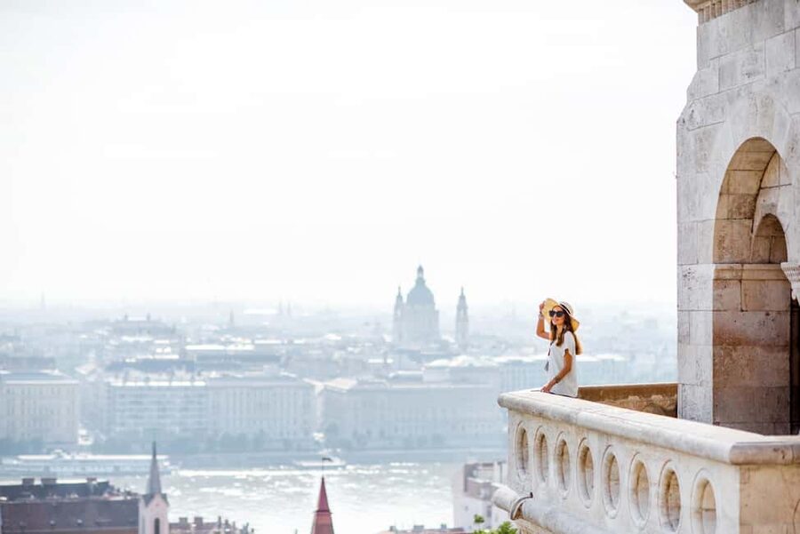 Budapest: Castle Hill Photoshoot with Private Photographer - Walking the cobbled paths around Buda Castle