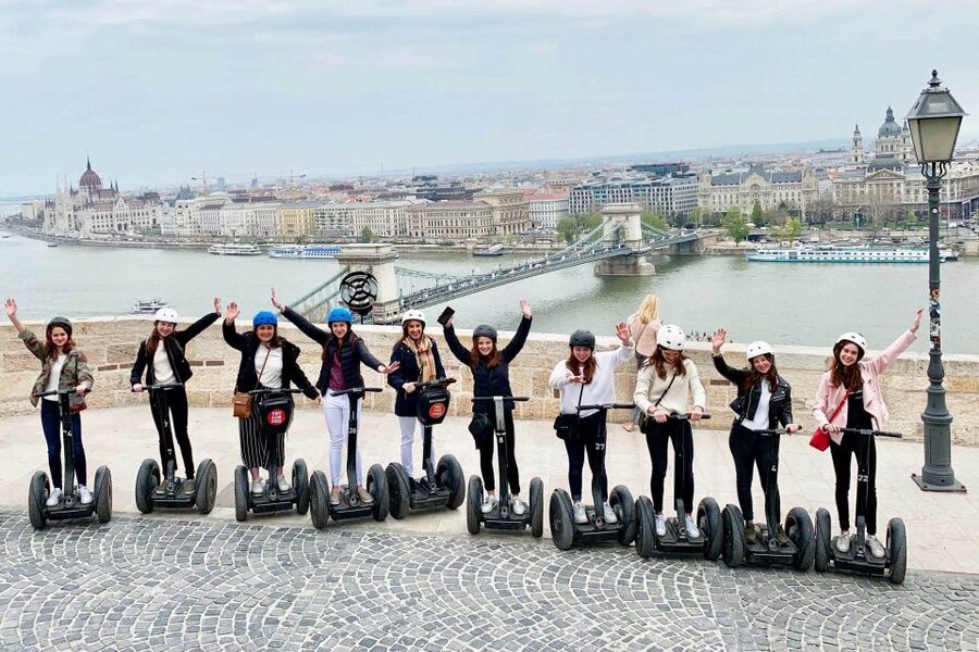 Budapest: Live-Guided Castle District Segway Tour - Training at Katsuhayabi ki-dojo