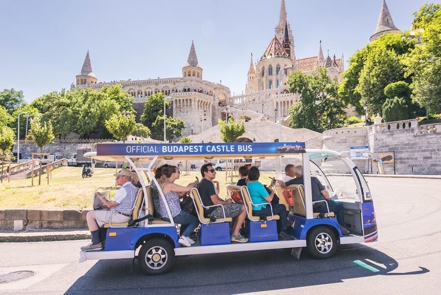 Budapest: Official Buda Castle Electric Hop-On Hop-Off Bus - Getting from Clark Adam Square to Buda Castle