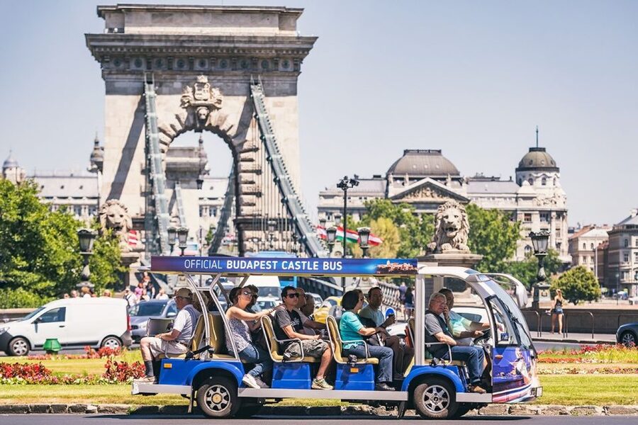 Budapest: Official Buda Castle Electric Hop-On Hop-Off Bus - What $21 buys you