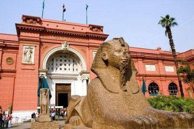 Cairo Stopover Tour to Giza Pyramids Egyptian Museum Citadel & Bazaar - Meeting your guide at Cairo Airport