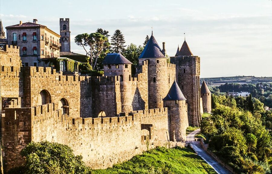 Carcassonne: Castle and Ramparts Entry Ticket - The Western Ramparts Offer the Big Views