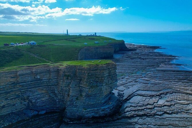 Cardiff: South Wales Cliffs, Beaches & Castles Day Tour - Nash Point brings the best coastal drama