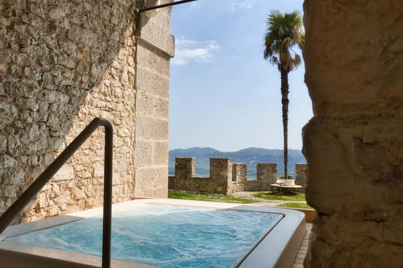 CastelBrando: Relax at a Spa inside an ancient castle - The indoor mosaic pool and Roman-inspired bathing