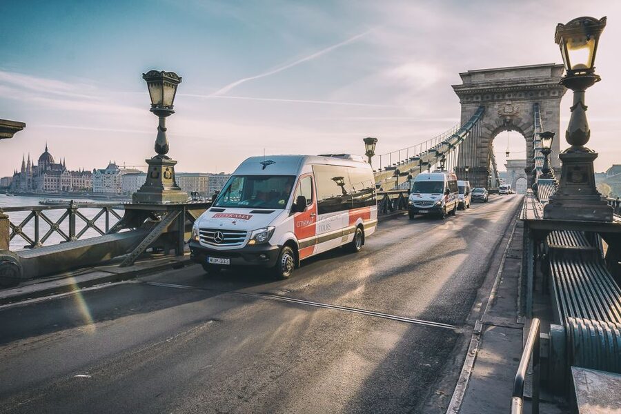 Castle District & Pest Driving Tour with Danube River Cruise - St. Gellert Hill and the Citadel viewpoint