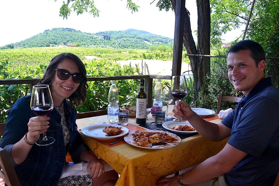Chianti Rufina: Wine Tour in Castle & Historical Villa - The afternoon estate in the Chianti hills