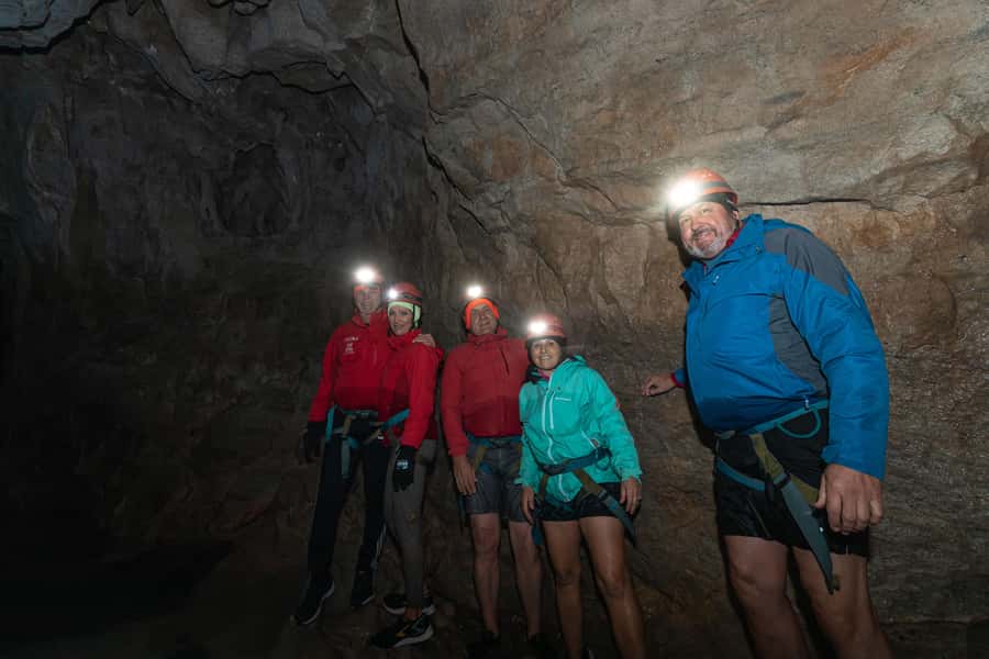Christchurch: Caving & Optional Castle Hill Tour - Springfield’s giant doughnut and the return trip