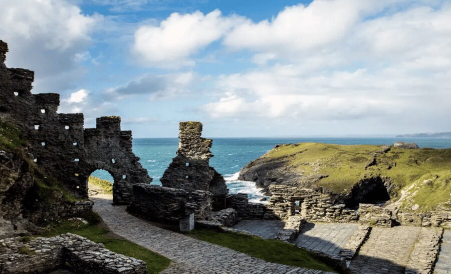 Cornwall: Tintagel Castle Entry Ticket - Reaching Merlin’s Cave at Low Tide