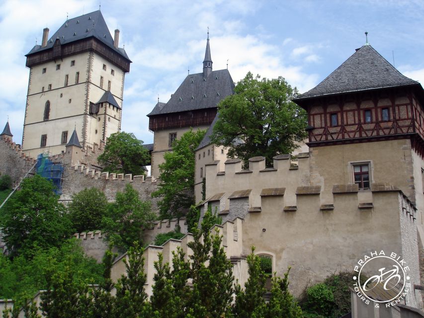 Coutryside e-bike tour to Karlstejn Castle - Following the Vltava and Berounka Rivers