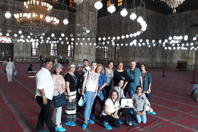 Day Tour Memphis Sakkara Citadel and Mohamed Ali Mosque from Giza - Saladin’s Citadel and Cairo from above