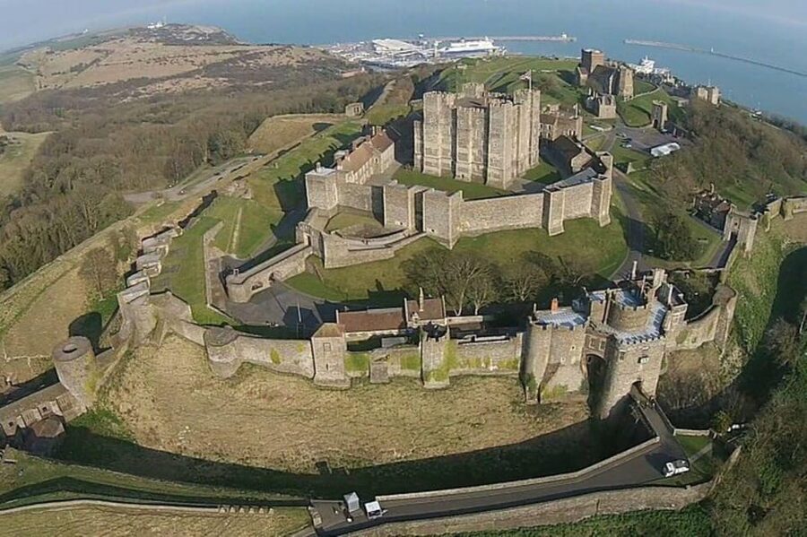 Dover, Canterbury, and Leeds Castle Private Tour - Dover’s cliffs and medieval fortress