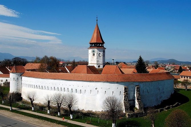 Dracula Castle.Prejmer Fortified Churches .Feldioara Castle from Brasov - Three fortresses, three different stories