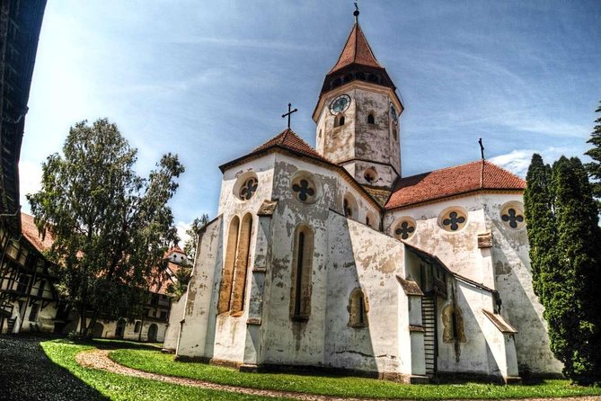 Dracula Castle.Prejmer Fortified Churches .Feldioara Castle from Brasov - Prejmer Fortified Church: the strongest opening stop
