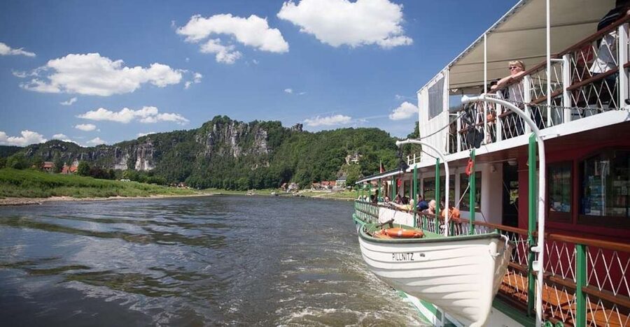 Dresden: Königstein Fortress Paddle Steamer Cruise - Pirna, Stadt Wehlen, and Kurort Rathen